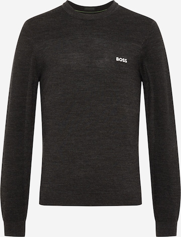 BOSS Green Sweater 'Romar' in Grey: front