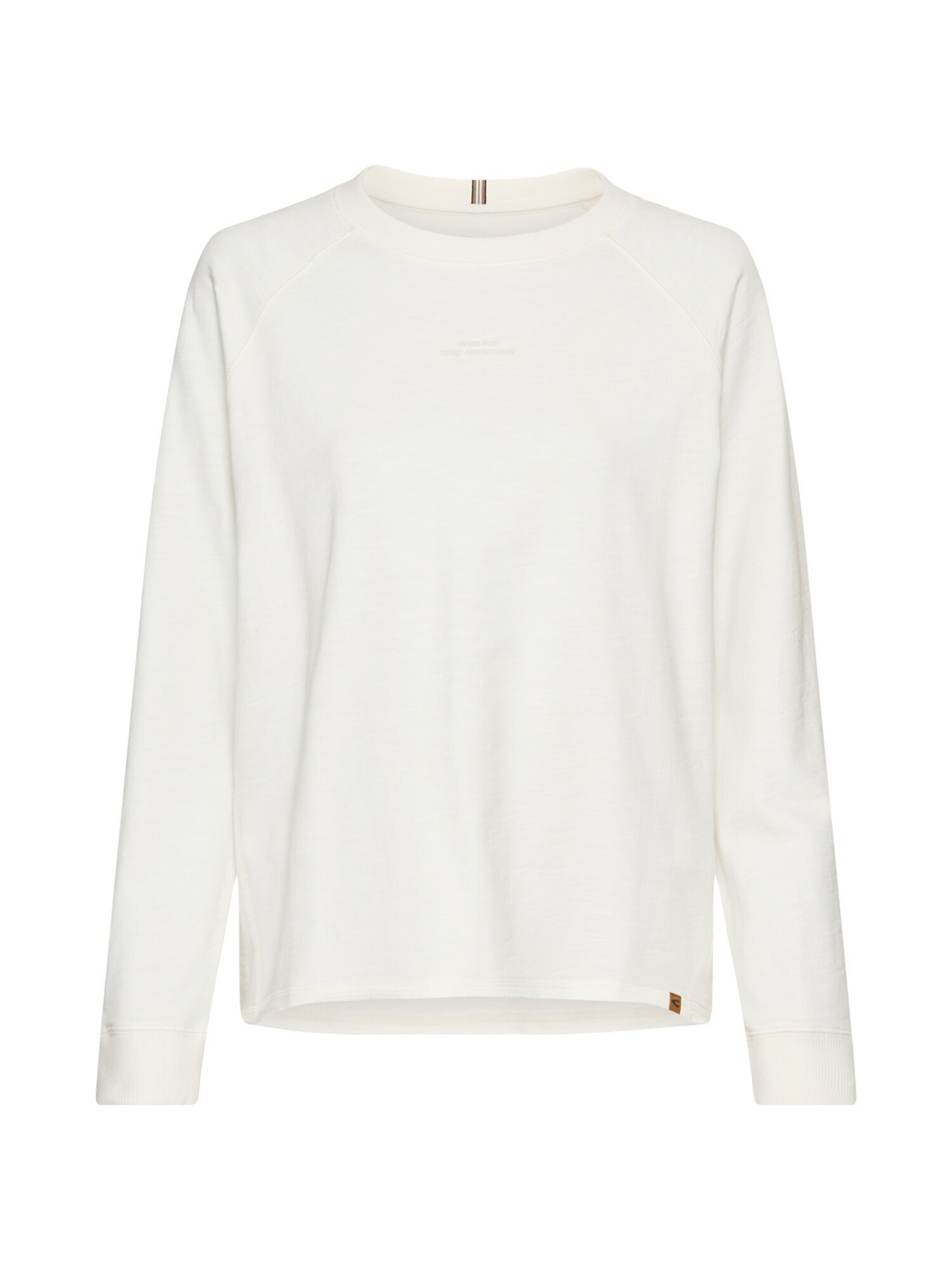 CAMEL ACTIVE Sweatshirt in White: front