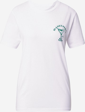 T-shirt 'GARY' Bizance Paris en blanc : devant