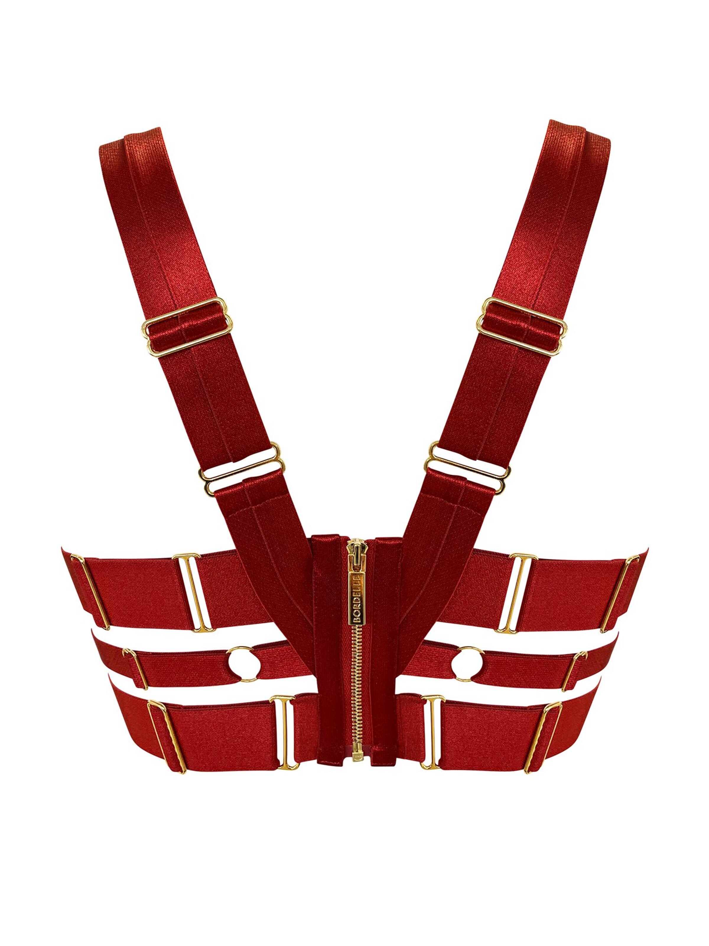Bordelle Push-up Bra in Red