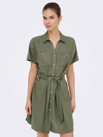 ONLY Shirt dress 'ONLGOA' in Green