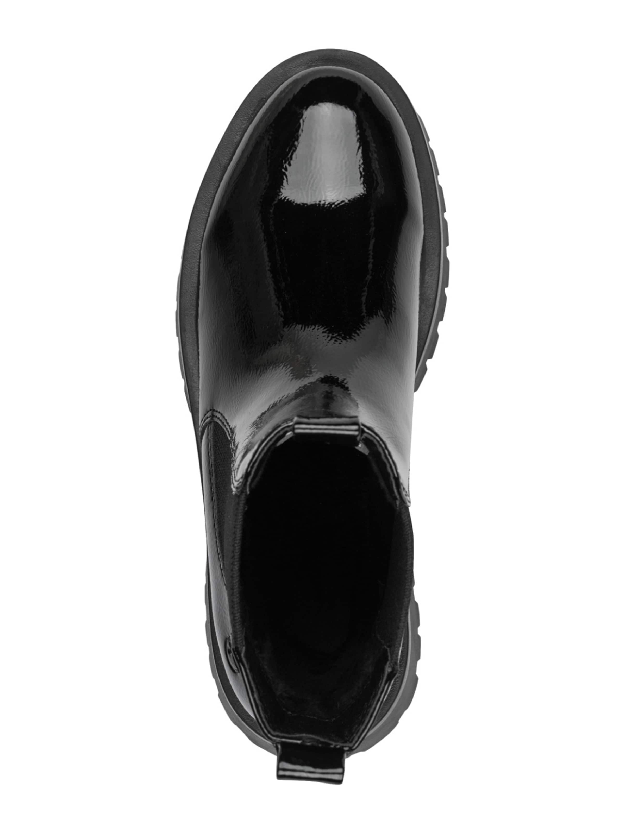 Tamaris Chelsea Boots in Black: top