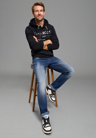 KangaROOS Sweatshirt in Black