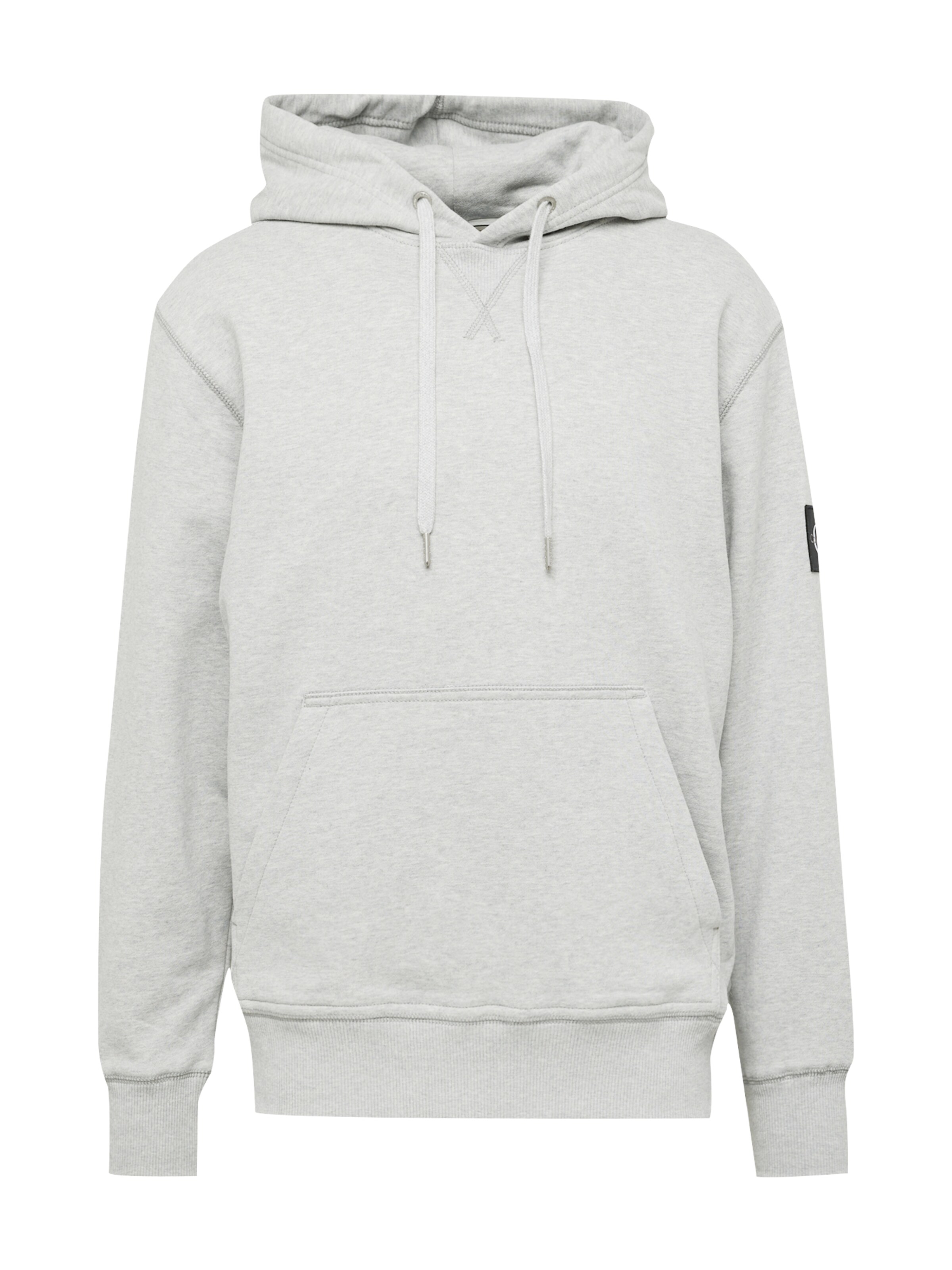 Felpa di Calvin Klein Jeans in grigio: frontale