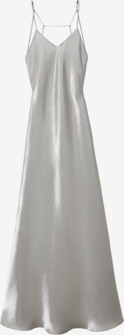 MANGO TEEN Dress 'Galena' in Silver: front