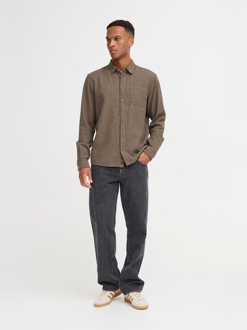 BLEND - Ajuste regular Camisa ' BHDEREK ' en marrón