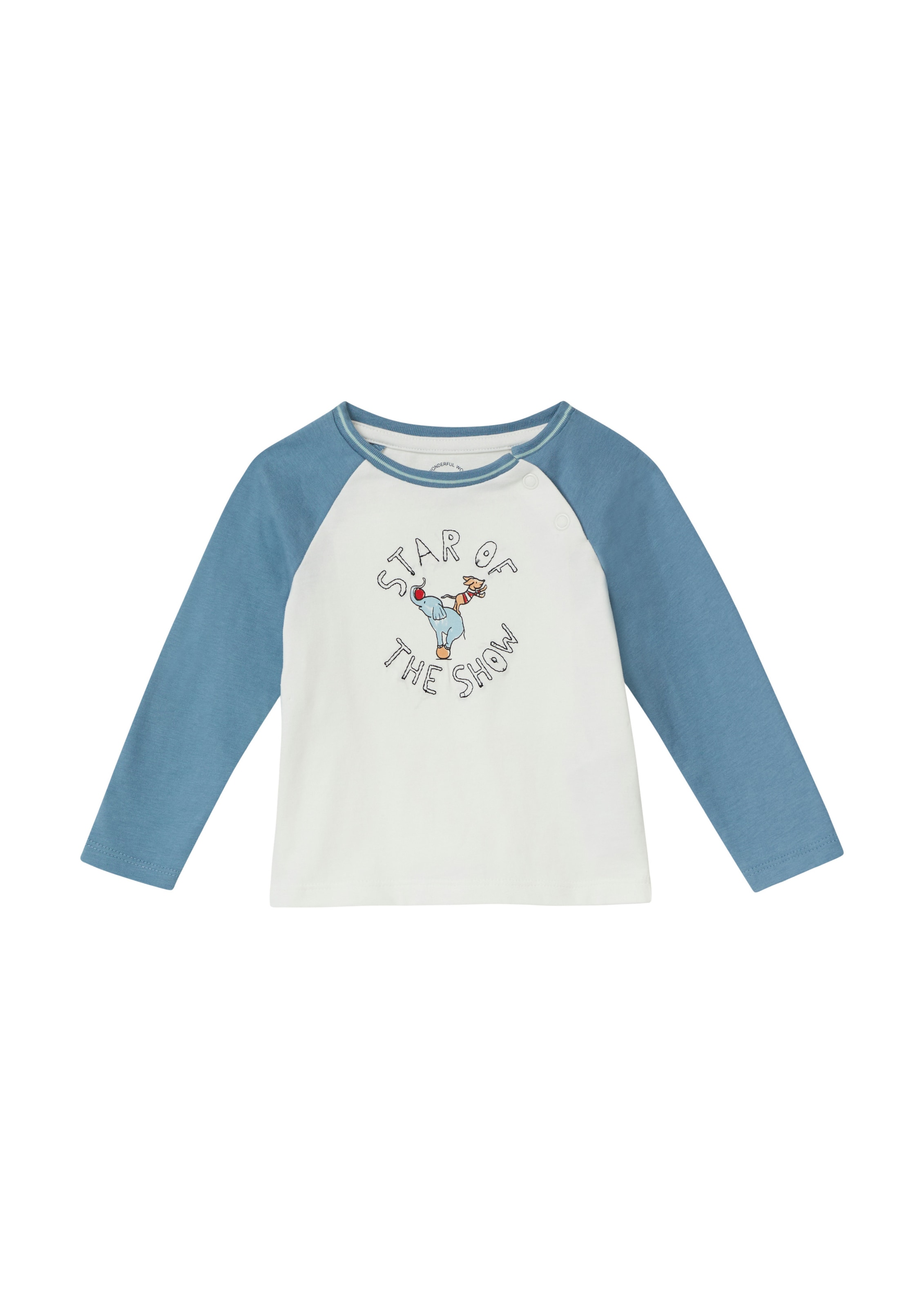 T-Shirt s.Oliver en blanc : devant