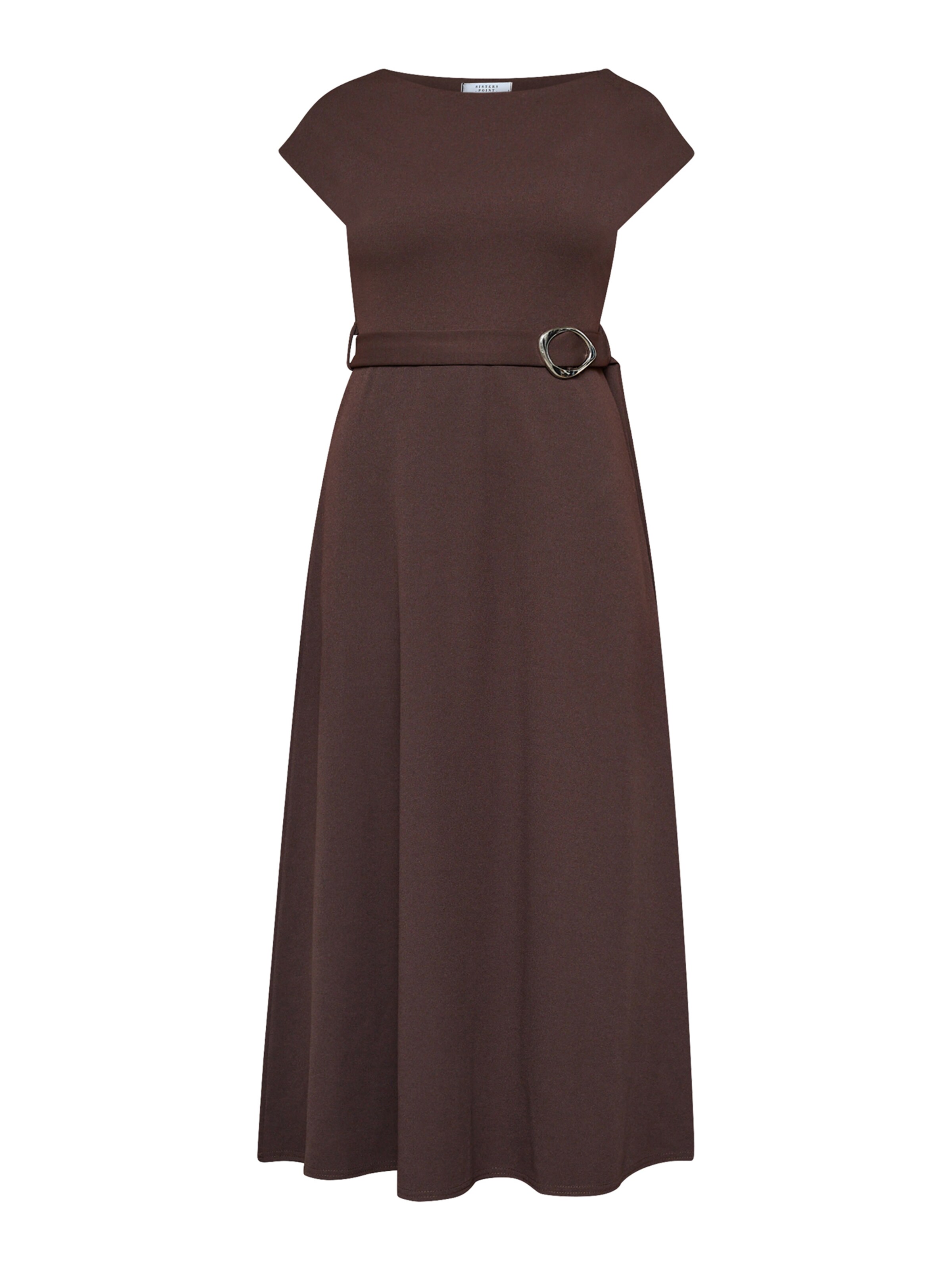 SISTERS POINT Kleid 'GLUT-BELT.DR' in schoko, Produktansicht