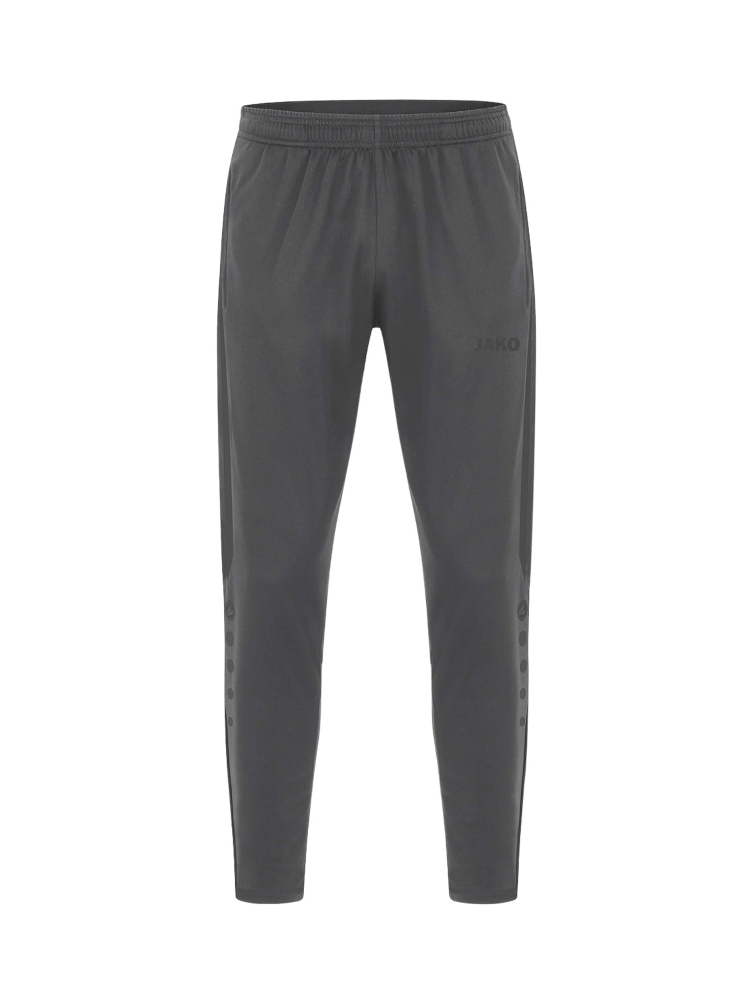 JAKO Sports trousers in Grey: front