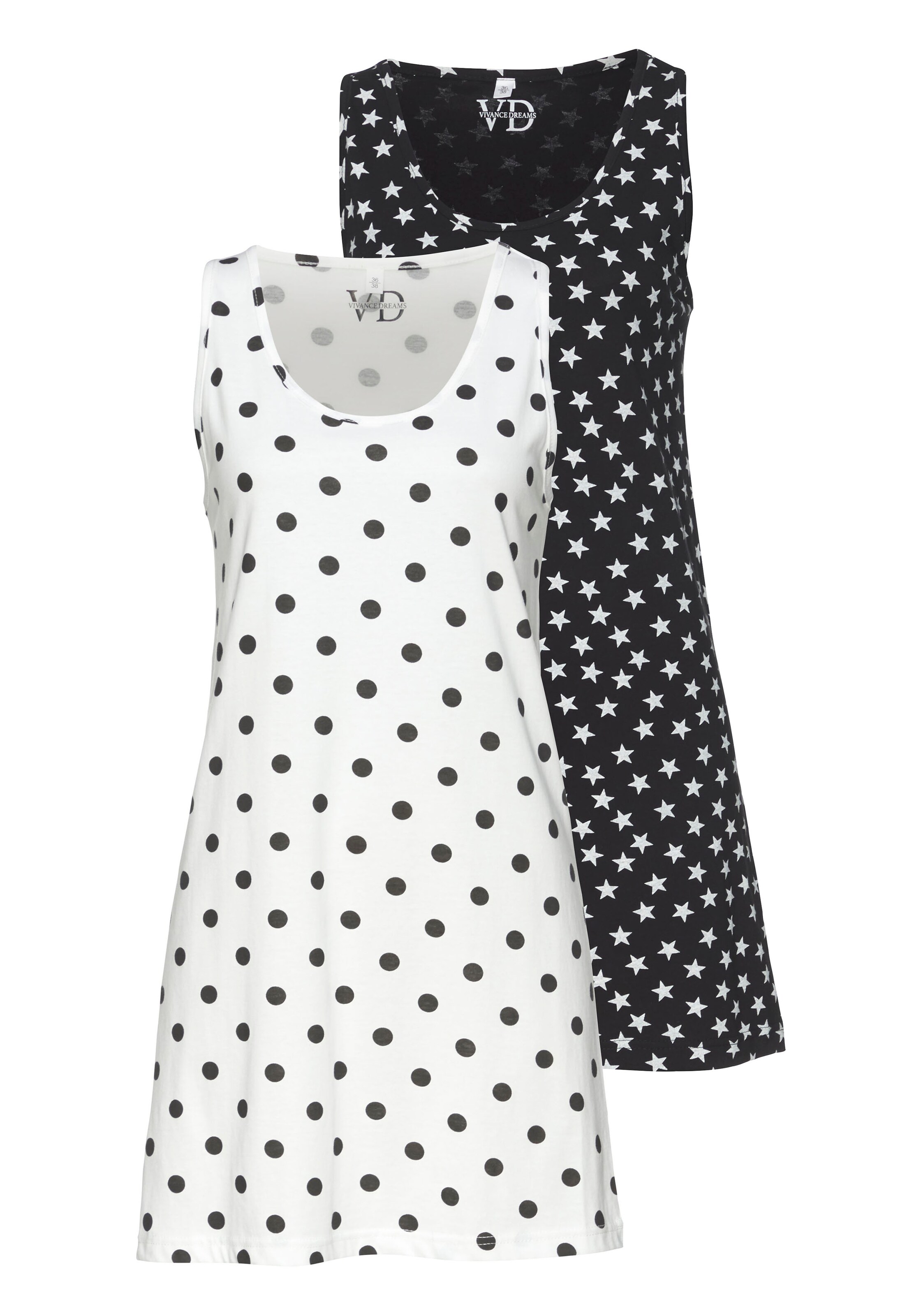 VIVANCE Nightgown in White: front