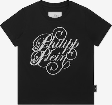 Philipp Plein - Camisola 'Coursive' em preto: frente