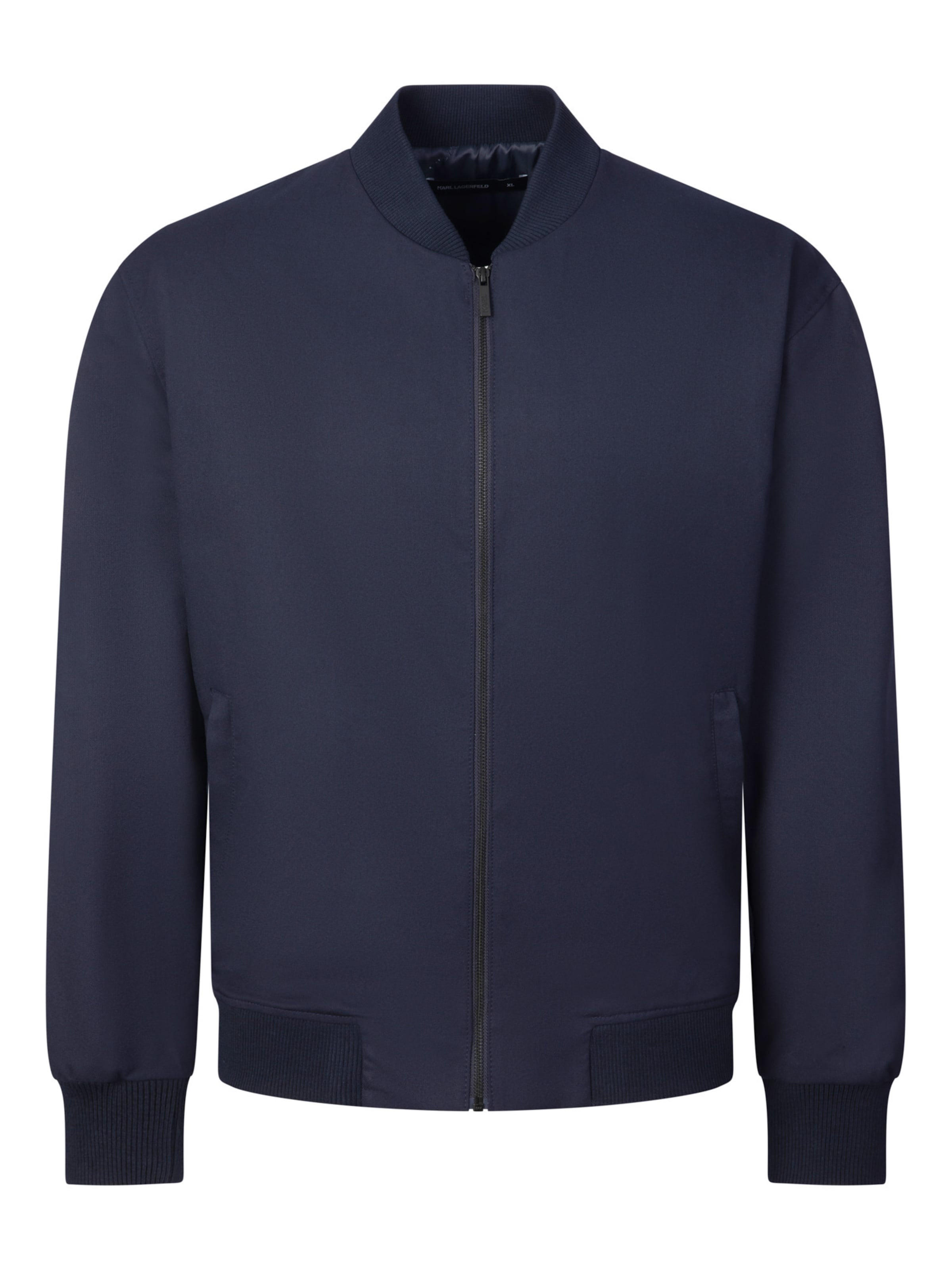 Veste en polaire ' 505066 ' Karl Lagerfeld en bleu : devant