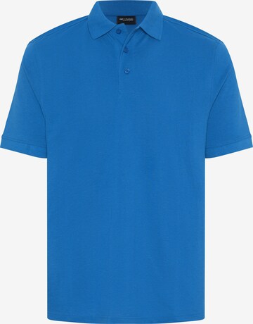 Expand Poloshirt in Blau: predná strana