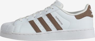 ADIDAS ORIGINALS Tennarit 'SUPERSTAR II C' värissä valkoinen: etupuoli