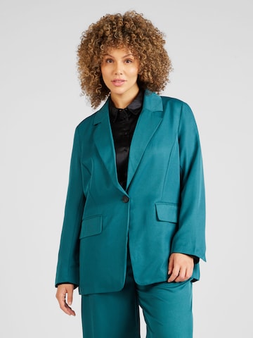 Blazer 'Frey' di ONLY Carmakoma in verde: frontale