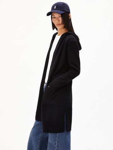 ARMEDANGELS Knit cardigan ' WANDAA ' in Black: front