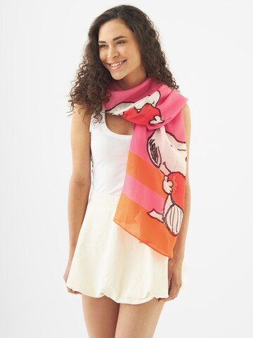 Écharpe CODELLO en rose : devant