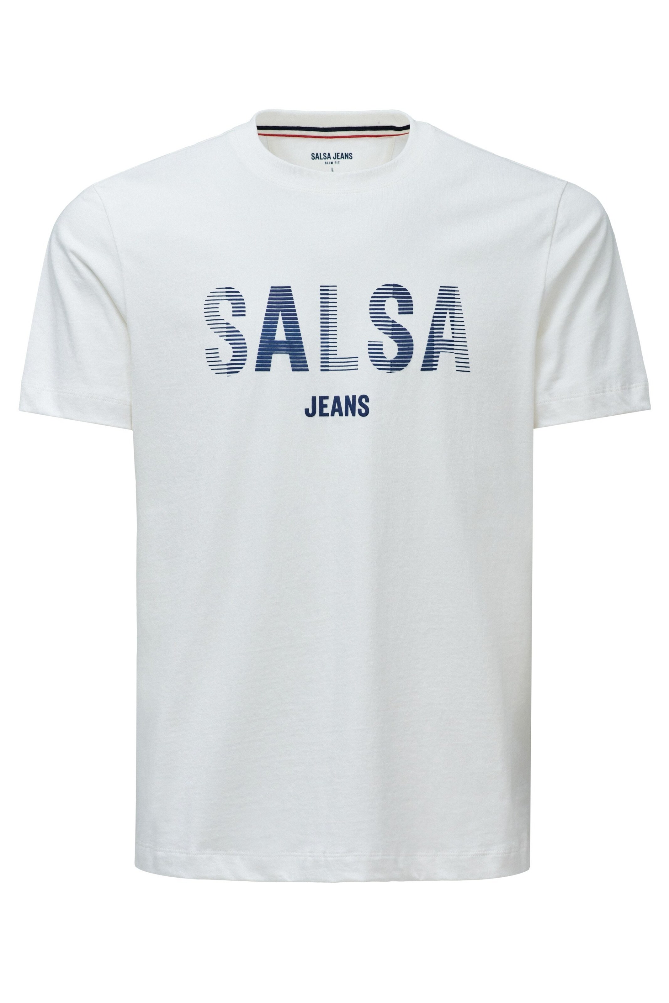 Salsa Jeans Shirt in Wit: voorkant