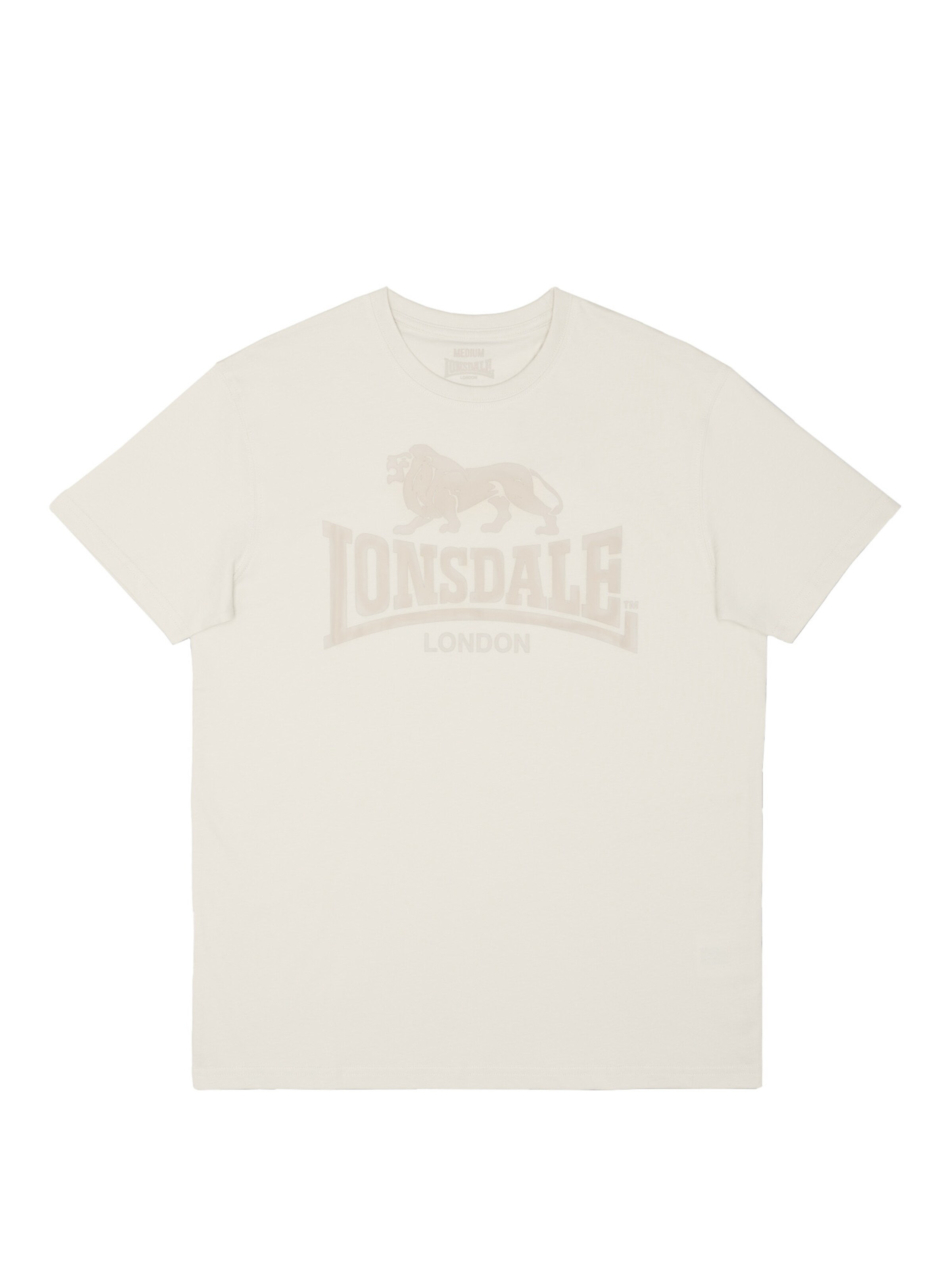 LONSDALE Футболка в Белый: спереди
