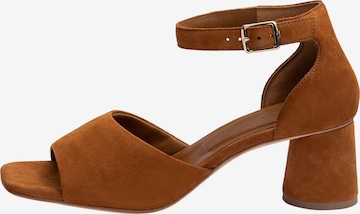 Sandales LLOYD en marron : devant