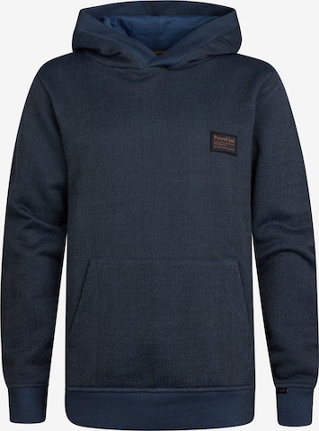 Petrol Industries Sweatshirt 'Yakima' in Blauw: voorkant