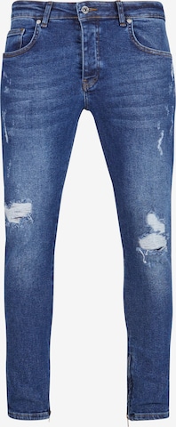 Karl Kani Slim fit Jeans in Blue: front