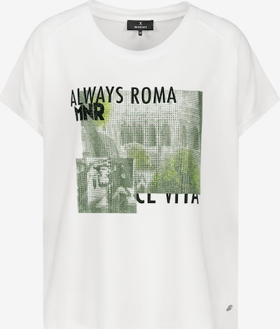 monari T-Shirt in oliv / schwarz / weiß, Produktansicht