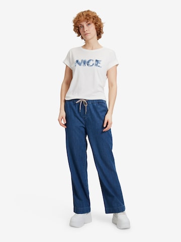 Cartoon Regular Pants in Blue