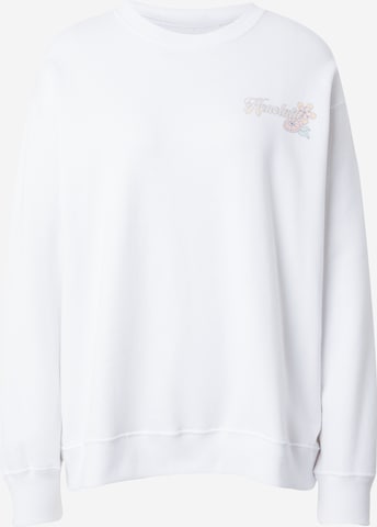 HOLLISTER - Sudadera en blanco: frente