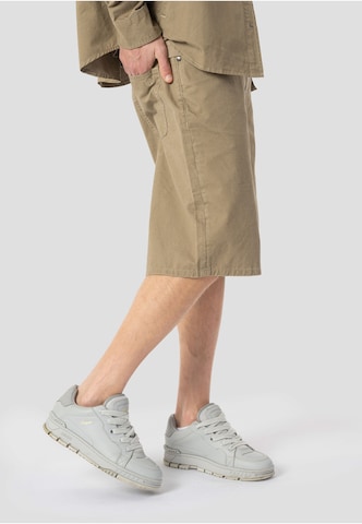 Loosefit Pantalon 'Draye' Elias Rumelis en beige