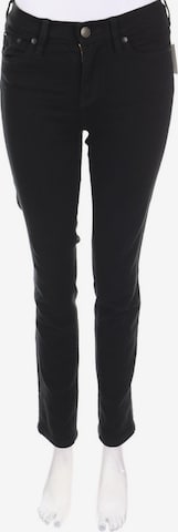 J.Crew Skinny-Jeans 26 in Schwarz: predná strana