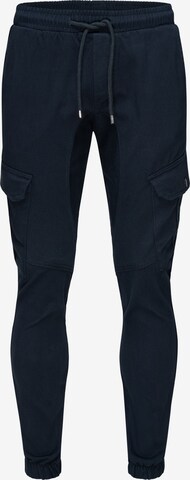 Rock Creek Cargo Pants in Blue: front