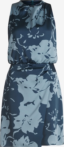 Vera Mont Cocktailkleid mit Blumenprint in Blau: predná strana