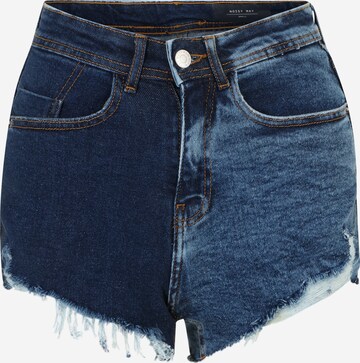 Noisy May Petite Regular Jeans 'DREW' i blå: framsida