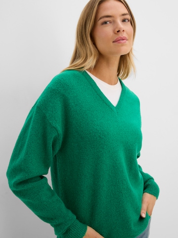 Pull-over oversize bonprix en vert