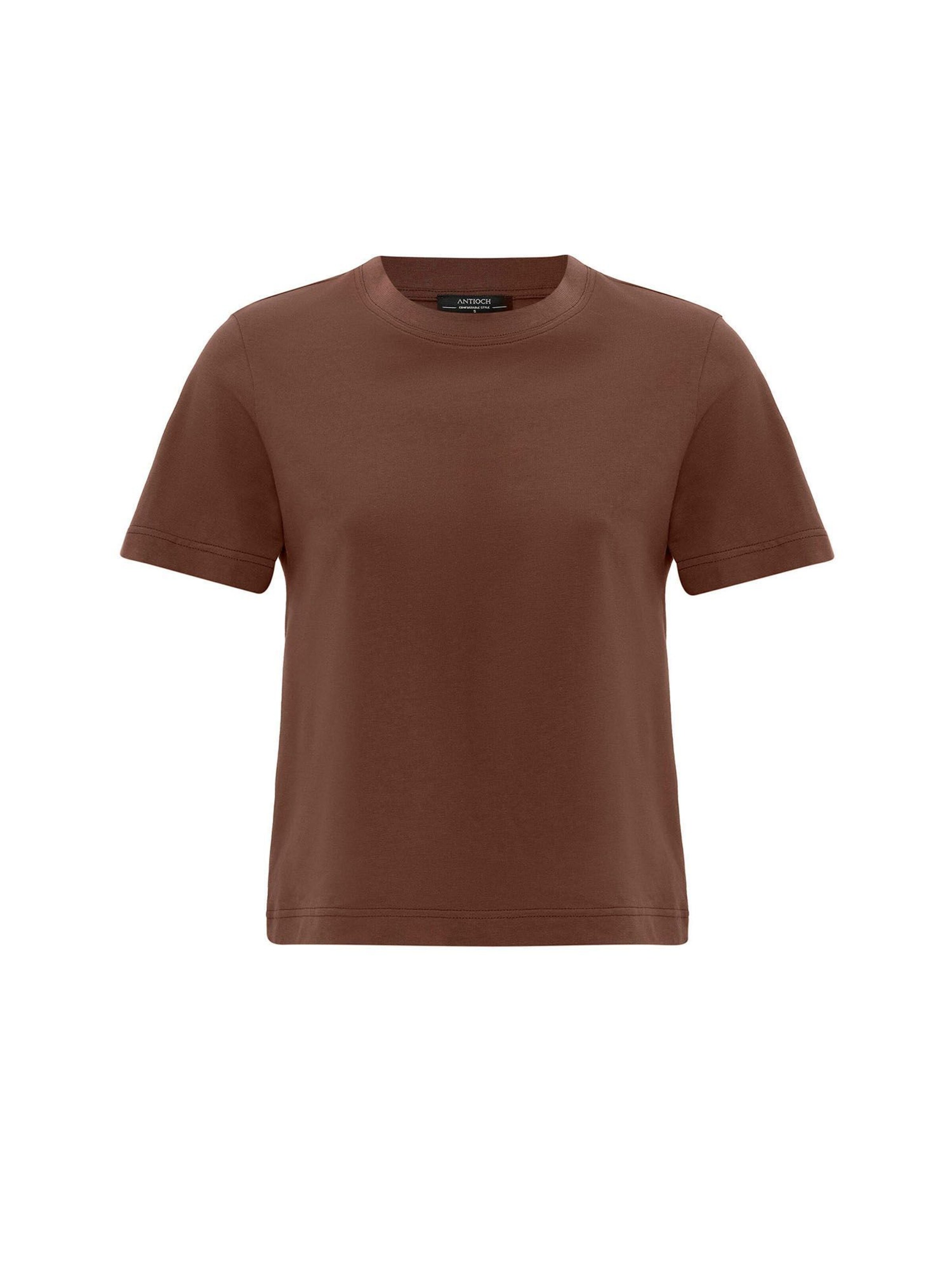 Maglietta di Antioch in marrone: frontale