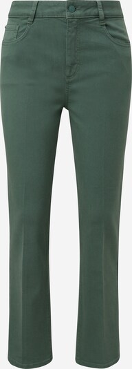 Pantaloni con piega frontale comma casual identity di colore verde, Visualizzazione prodotti