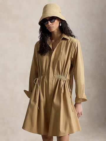 Polo Ralph Lauren Μπλουζοφόρεμα σε μπεζ: μπροστά