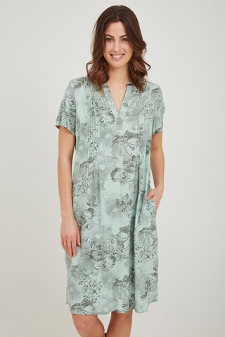 Fransa Blousejurk in Blauw: voorkant