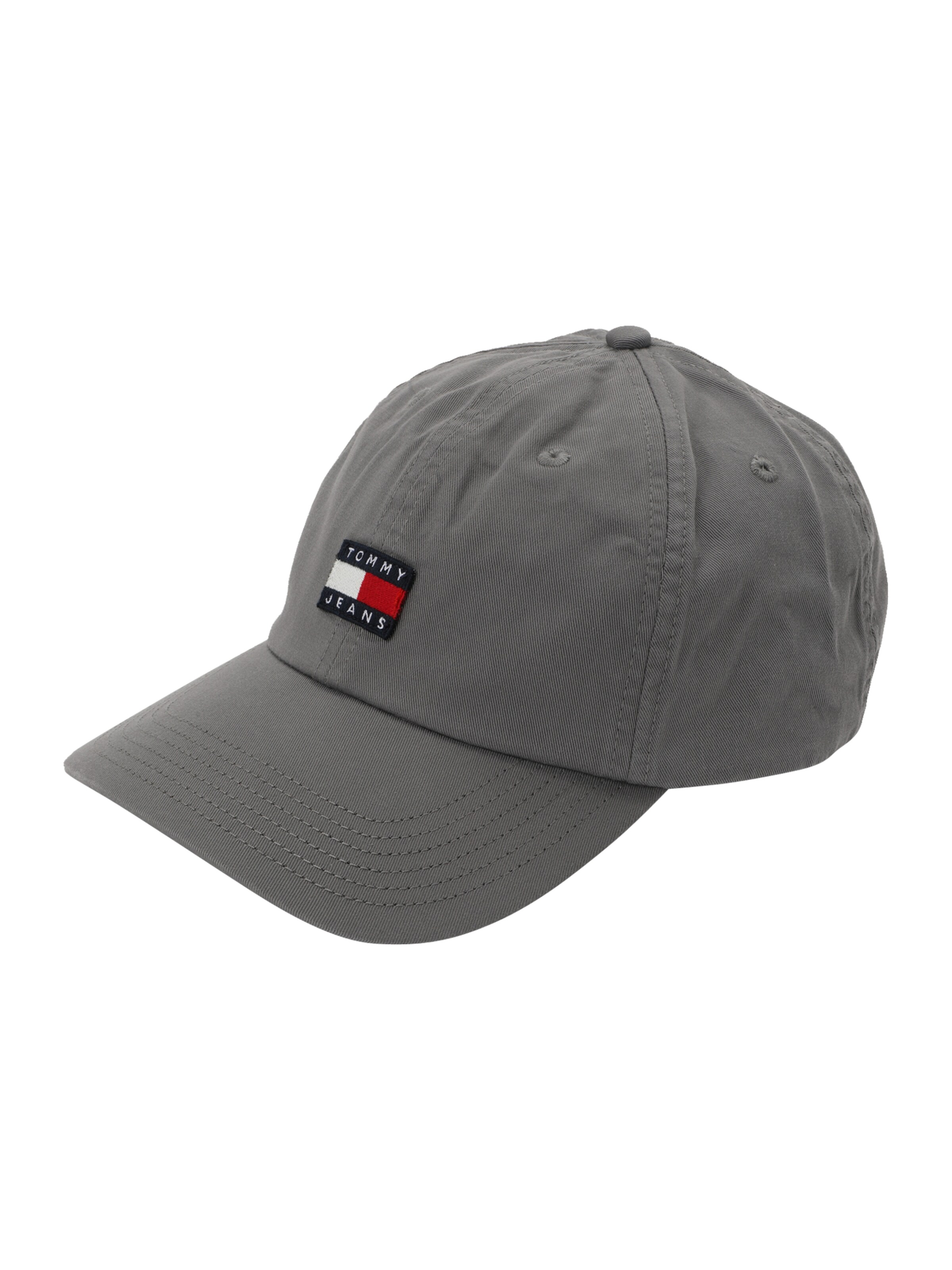 Cappello da baseball 'HERITAGE' di Tommy Jeans in grigio: frontale