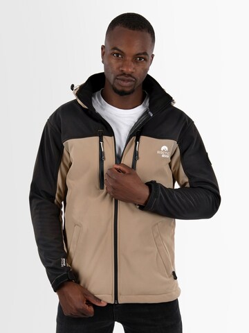 Arctic Seven Funktionsjacke in Schwarz: Vorderseite