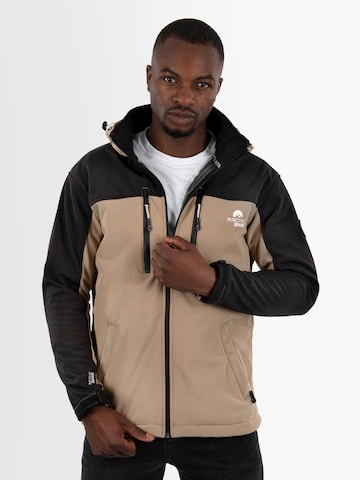 Arctic Seven Performance Jacket in Black: front