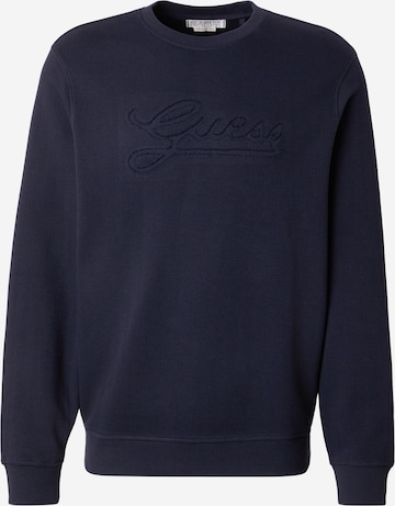 GUESS - Sudadera en azul: frente
