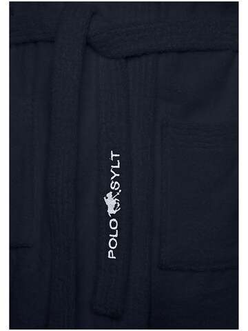 Polo Sylt Short Bathrobe in Blue