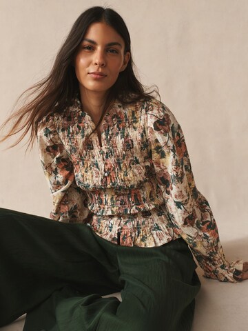 Next Bluse in Beige: Vorderseite