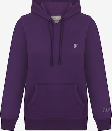 DENIM CULTURE Sweatshirt 'Zenaida' in Purple: front