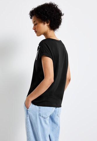 STREET ONE Shirt in Black