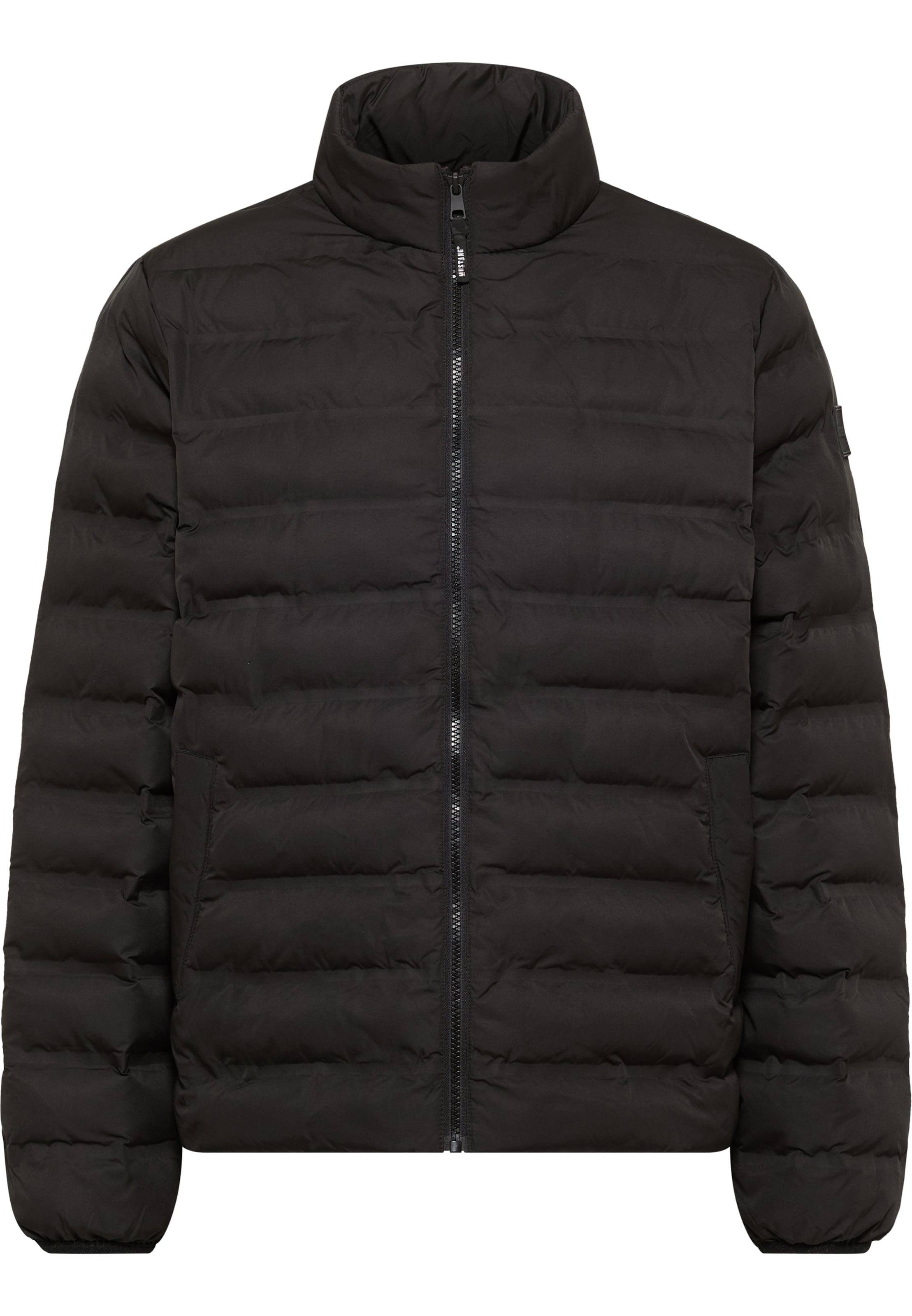 MUSTANG Jacke 'Creston' in Schwarz: Vorderseite