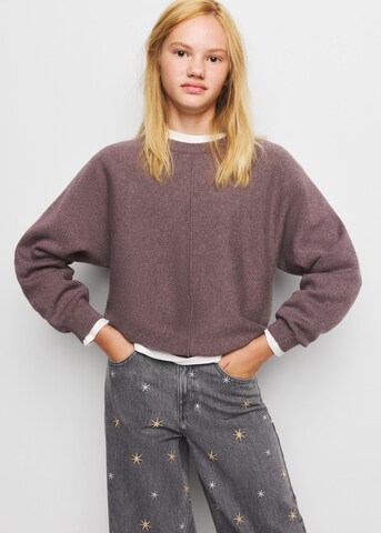 MANGO KIDS Wide leg Jeans 'WIDEB' in Grijs