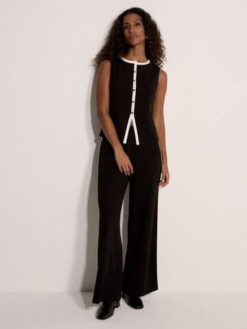 Wide Leg Pantalon ' ' Apricot en noir